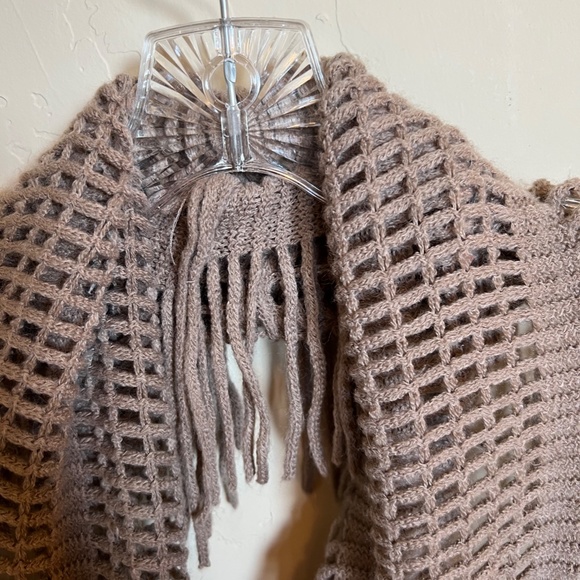 BP Open Weave Fringe Infinity Scarf - Picture 2 of 3